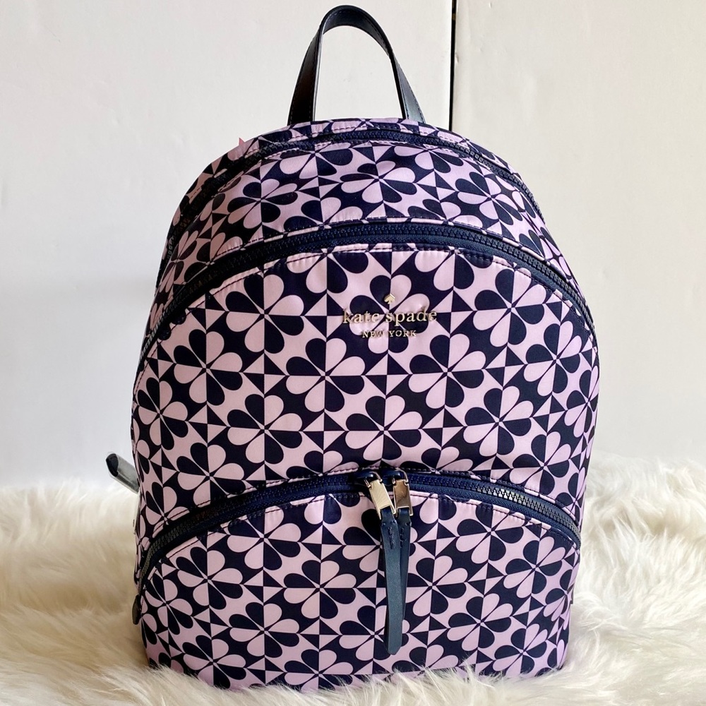 🔥🔥Kate Spade Karissa Nylon Spade large Backpack